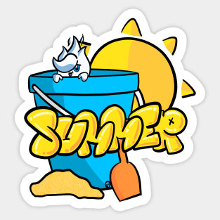 Summer Break Sticker